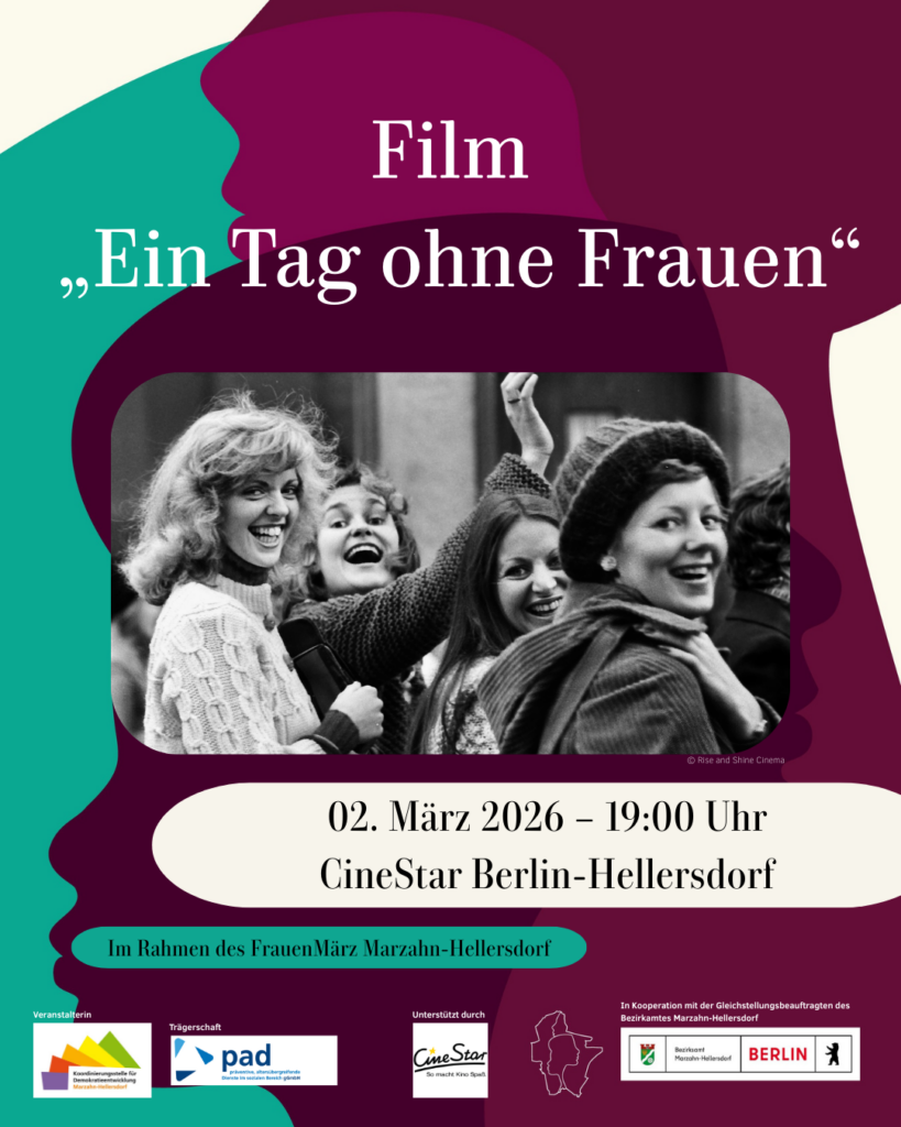 Filmvorführung im Rahmen des FrauenMärz Marzahn-Hellersdorf