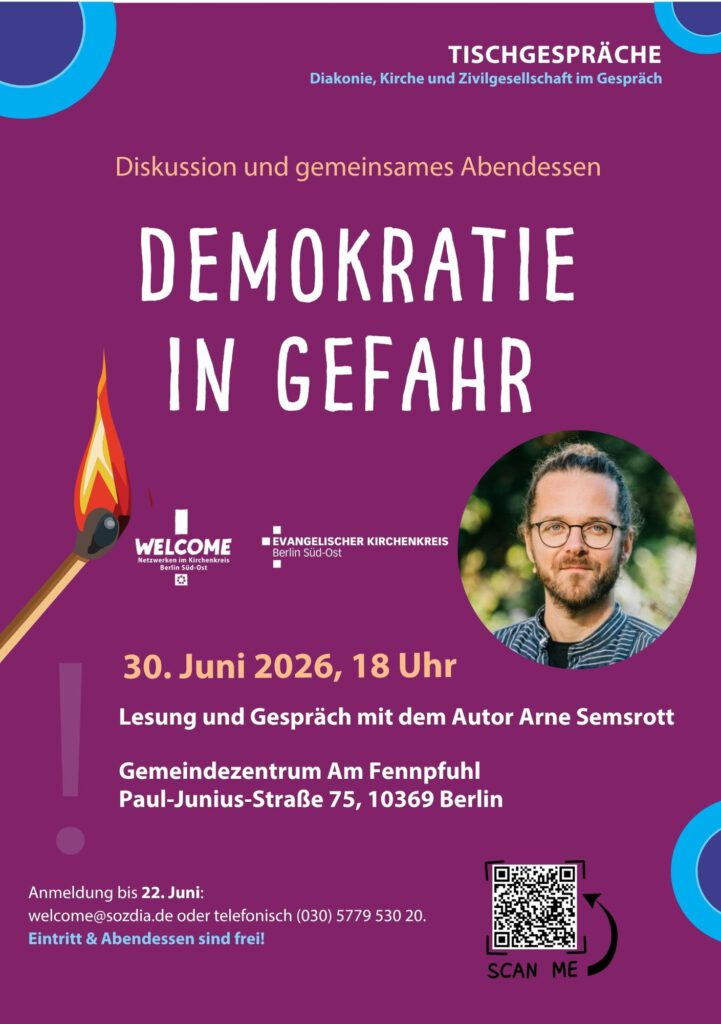Demokratie in Gefahr: Arne Semsrott zu Gast in Lichtenberg